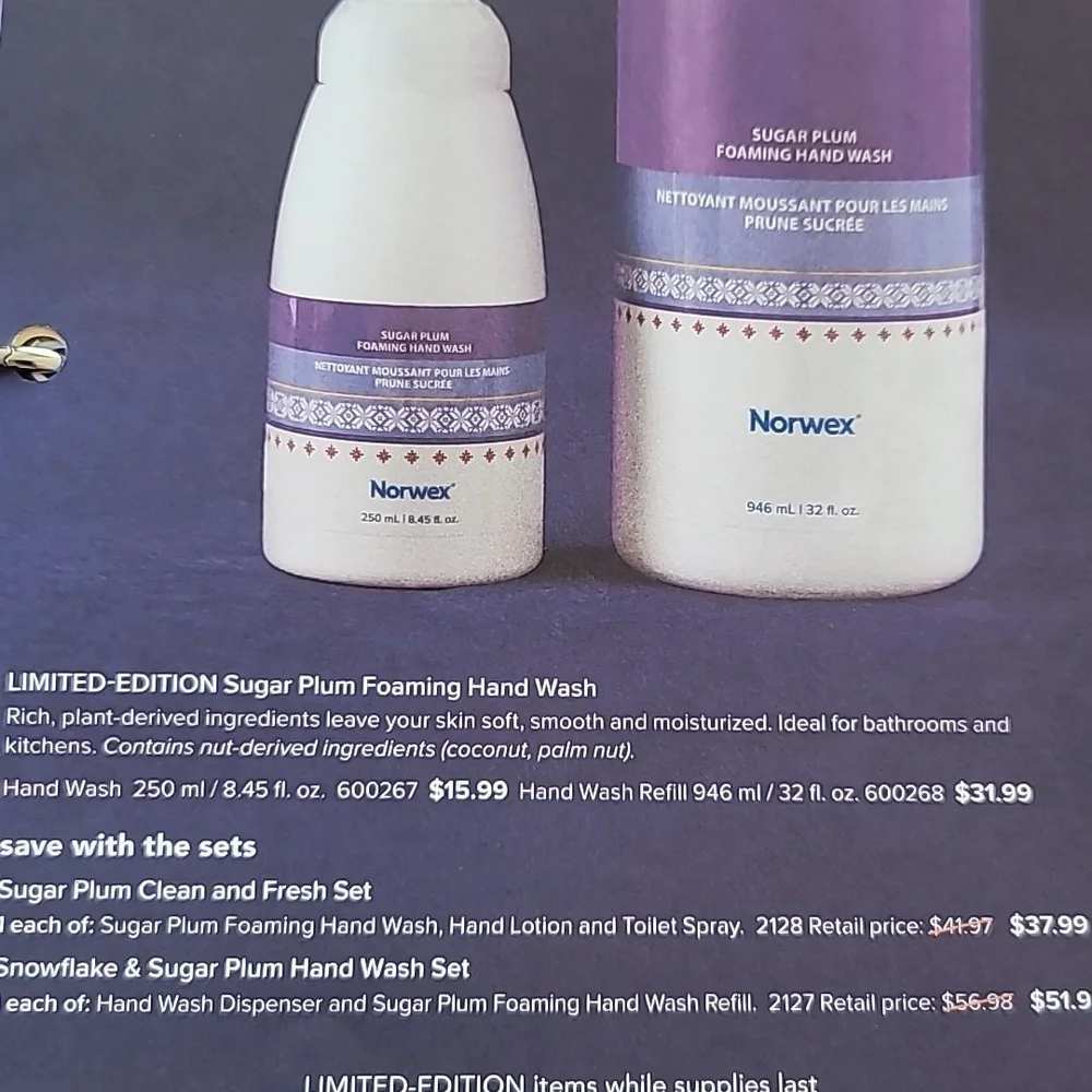 Norwex Pet to Dry Snowman and Foaming Hand Wash